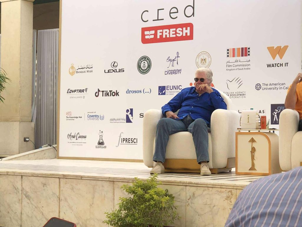 محطة مصر نيوز - حسين فهمي يفتتح ندوة "الترميم الرقمي" لإحياء التراث السينمائي العربي في مهرجان القاهرة