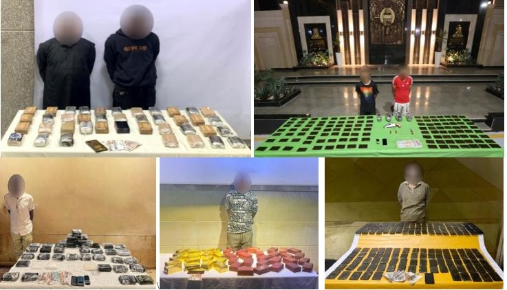 كمين محكم ينتهي بتصفية 6 أخطر مجرمين وضبط مخدرات بـ105 ملايين جنيه أخبار مصر - كمين محكم ينتهي بتصفية 6 أخطر مجرمين وضبط مخدرات بـ105 ملايين جنيه