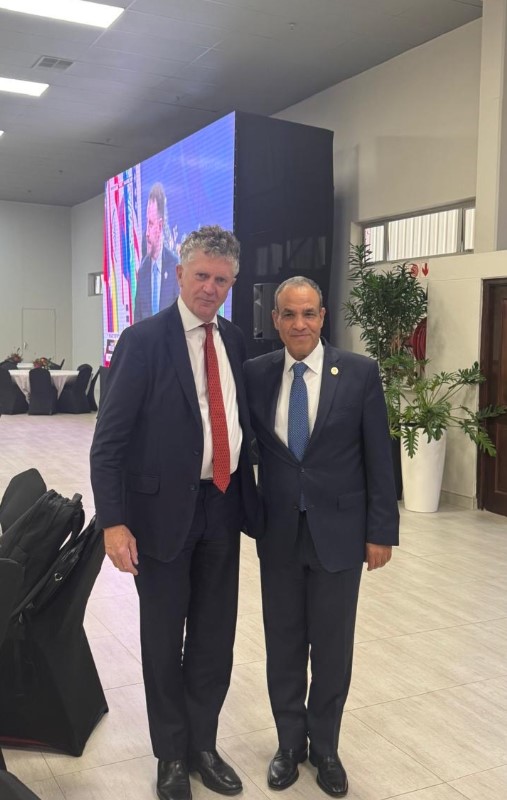 وزير الخارجية يتلقى مع مستشار الأمن القومي البريطاني محطة مصر نيوز - وزير الخارجية يتلقى مع مستشار الأمن القومي البريطاني