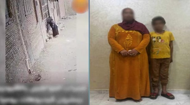 امرأة وطفل يثيران الذعر: ضبطهما بمحاولة فتح بوابة منزل وسرقة مزعومة بالقليوبية أخبار مصر - امرأة وطفل يثيران الذعر: ضبطهما بمحاولة فتح بوابة منزل وسرقة مزعومة بالقليوبية