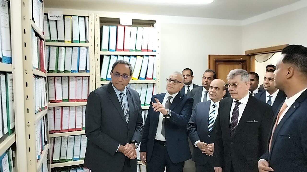 أخبار مصر - افتتاح مجمع الشهر العقاري والتوثيق بمحافظة قنا