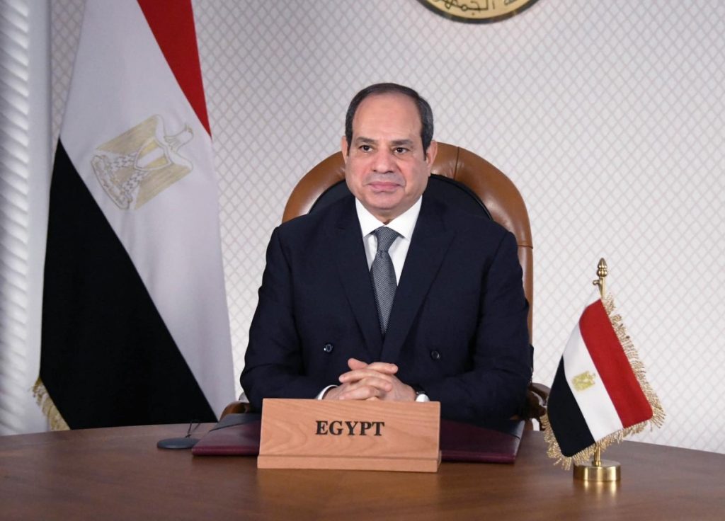 محطة مصر نيوز - رئيس قضايا الدولة يُهنئ الرئيس السيسي بمنحه أرفع وسام من منظمة الأغذية والزراعة للأمم المتحدة «الفاو»