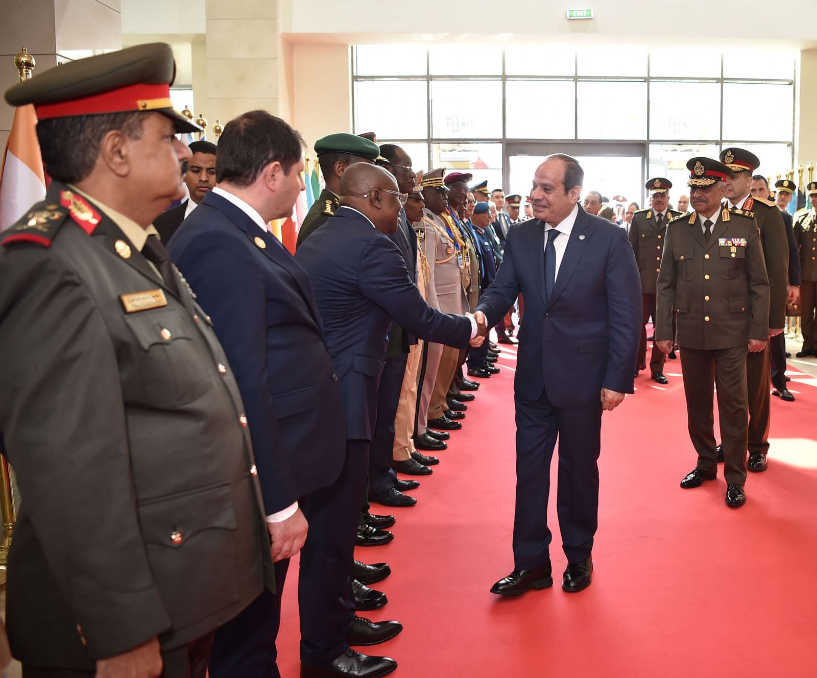 أخبار مصر - الرئيس السيسي يشهد افتتاح المعرض الدولي الرابع للصناعات الدفاعية «إيديكس 2025»