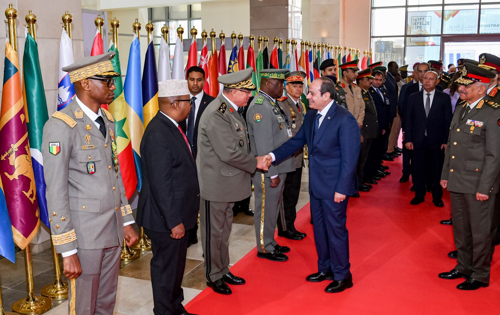 أخبار مصر - الرئيس السيسي يشهد افتتاح المعرض الدولي الرابع للصناعات الدفاعية «إيديكس 2025»