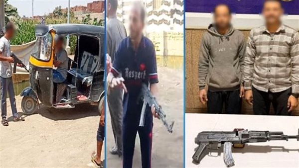 مشاهد تمثيلية من 2023.. الداخلية تكشف تفاصيل استيقاف شخص يحمل سلاحًا ناريًا لتوك توك بالصف أخبار مصر - مشاهد تمثيلية من 2023.. الداخلية تكشف تفاصيل استيقاف شخص يحمل سلاحًا ناريًا لتوك توك بالصف