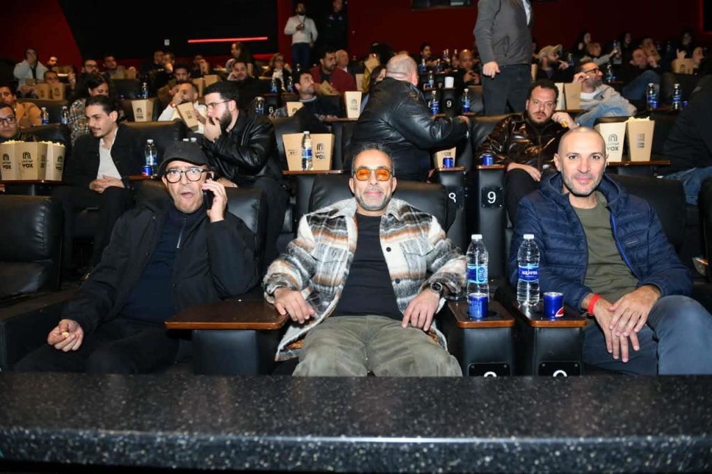 محطة مصر نيوز - نجوم الفن يحتفلون بالعرض الخاص لفيلم «ده صوت إيه ده» في 6 أكتوبر