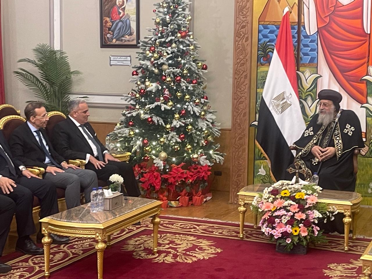 أخبار مصر - نادي قضاة مصر يُهنئ قداسة البابا تواضروس الثاني بمناسبة عيد الميلاد المجيد