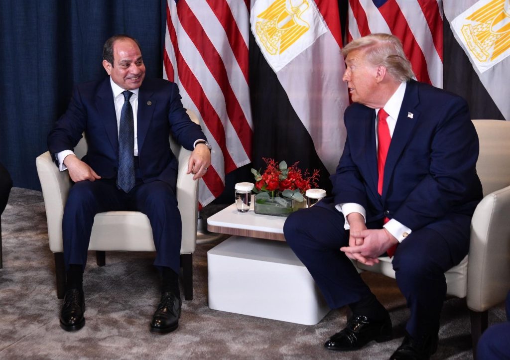 أخبار مصر - السيسي لترامب: مستعدون لبذل أقصى جهد في ملف غزة لتحقيق السلام