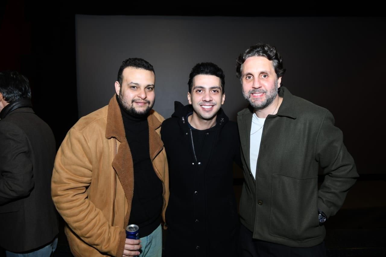 محطة مصر نيوز - نجوم الفن يحتفلون بالعرض الخاص لفيلم «ده صوت إيه ده» في 6 أكتوبر