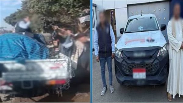 القبض على شخصين لاستقلالهما سيارة عليها صورة مرشح لـ النواب وتوزيعهما مواد غذائية بأسيوط أخبار مصر - القبض على شخصين لاستقلالهما سيارة عليها صورة مرشح لـ النواب وتوزيعهما مواد غذائية بأسيوط