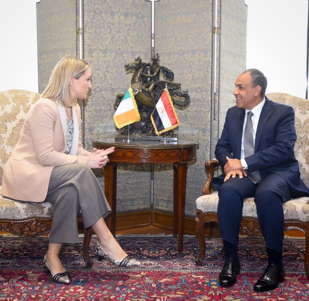 أخبار مصر والعالم لحظة بلحظة - مشاورات سياسية بين «مصر وإيرلندا» لدعم العلاقات الثنائية والتشاور حول التطورات الإقليمية