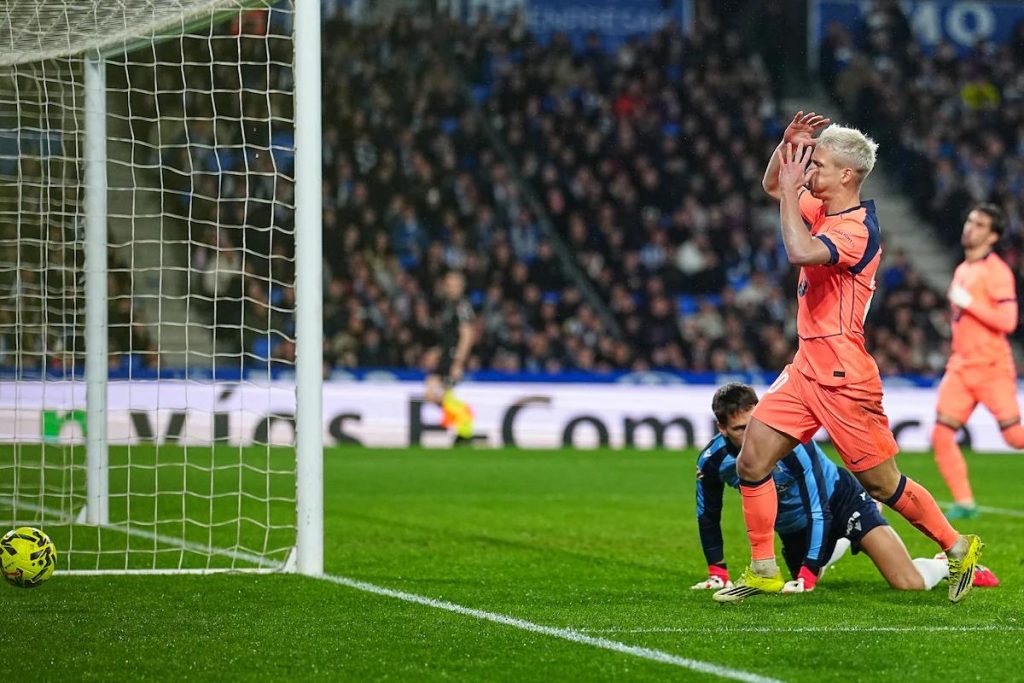 أخبار مصر - برشلونة يتعثر أمام ريال سوسيداد.. وهدف "راشفورد" لا يكفي لتفادي الهزيمة