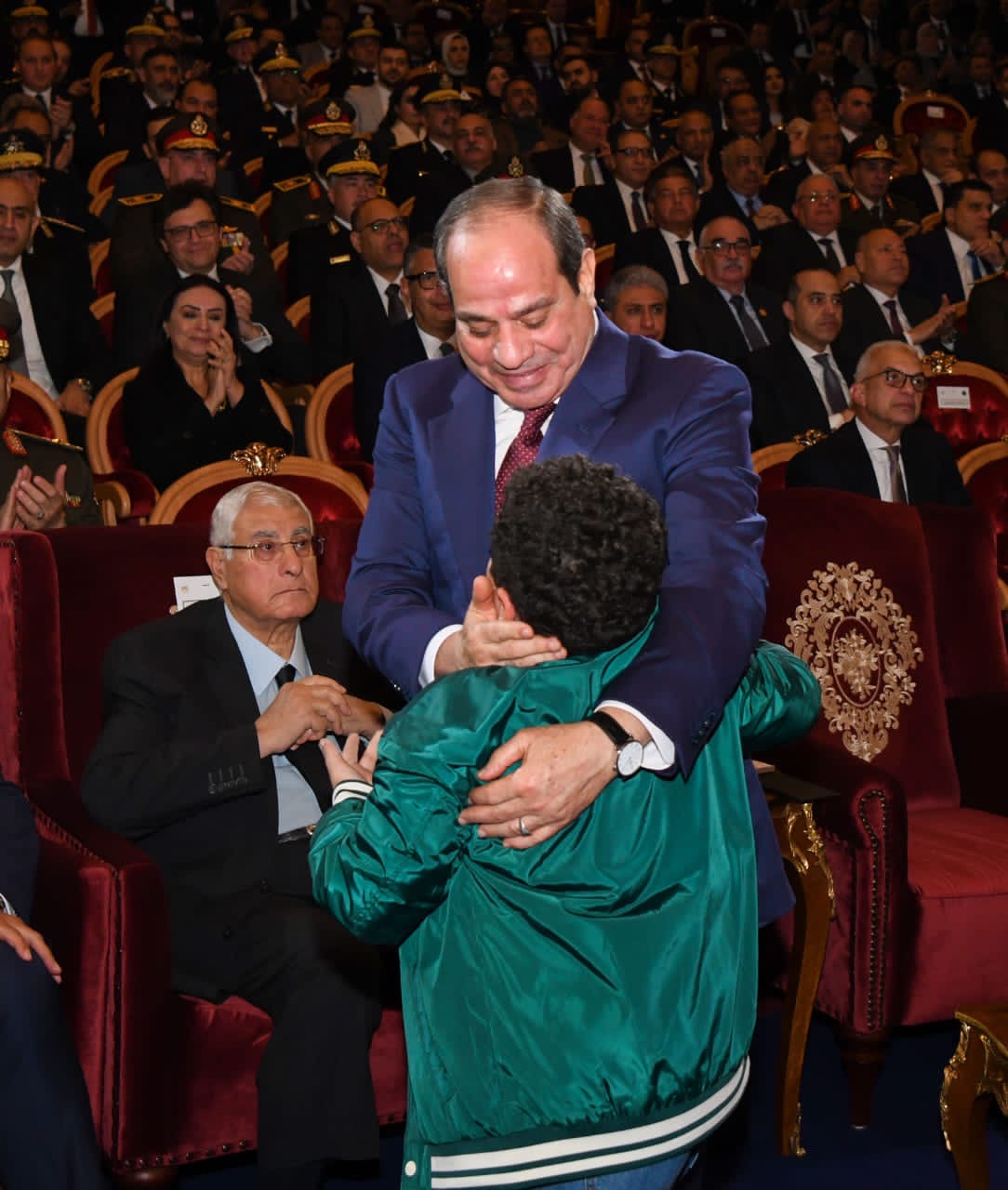 أخبار مصر - بالصور| الرئيس السيسي يشهد الاحتفال بالذكرى الرابعة والسبعين لـ عيد الشرطة