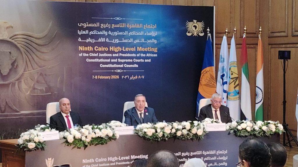 رئيس المحكمة الدستورية العليا يؤكد حرص مصر على نقل خبراتها الدستورية إلى الأشقاء الأفارقة أخبار مصر - رئيس المحكمة الدستورية العليا يؤكد حرص مصر على نقل خبراتها الدستورية إلى الأشقاء الأفارقة