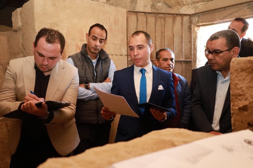أخبار مصر - النيابة الإدارية تُجري معاينةً شاملة لمقبرة «خنتي - كا» الأثرية بمنطقة آثار سقارة