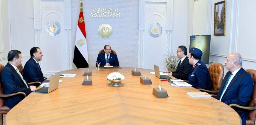 محطة مصر نيوز - الرئيس السيسي يوجّه بضبط الأسعار.. وتوافر السلع استعدادًا لرمضان