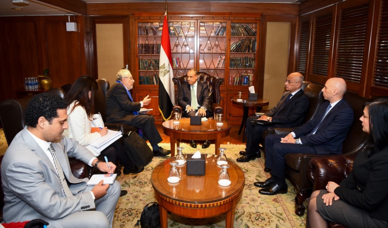 أخبار مصر - وزير الخارجية يستقبل المقرر الخاص المعني بالحق في المياه