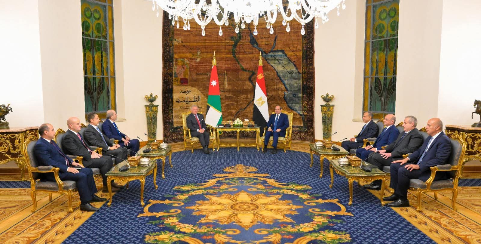 أخبار مصر والعالم لحظة بلحظة - الرئيس السيسي يستقبل العاهل الأردني الملك عبد الله الثاني ابن الحسين