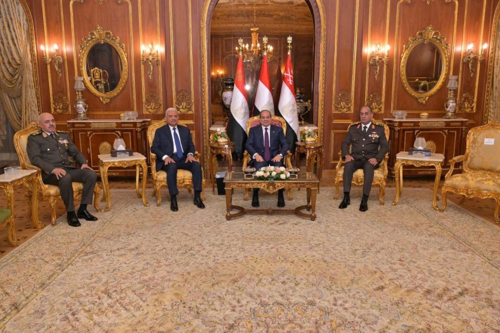 محطة مصر نيوز - الرئيس السيسي يشهد حفل تكريم الفريق أول عبد المجيد صقر وزير الدفاع السابق