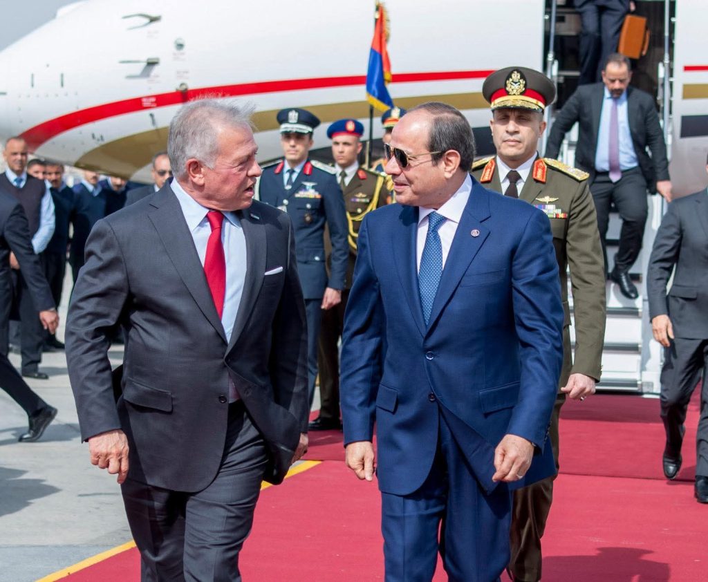 الرئيس السيسي يستقبل العاهل الأردني الملك عبد الله الثاني ابن الحسين أخبار مصر والعالم لحظة بلحظة - الرئيس السيسي يستقبل العاهل الأردني الملك عبد الله الثاني ابن الحسين
