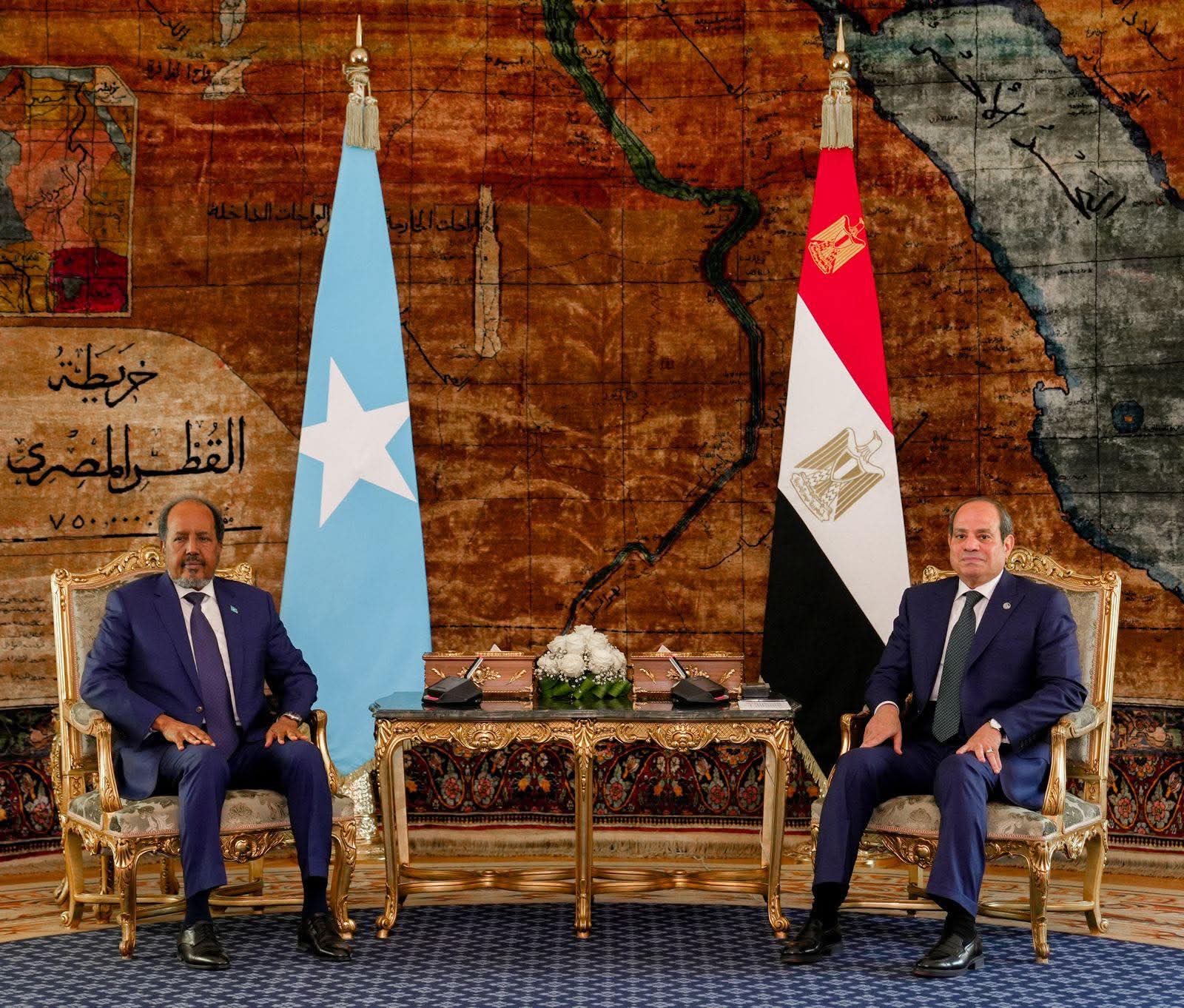 أخبار مصر والعالم لحظة بلحظة - الرئيس عبد الفتاح السيسي يستقبل رئيس جمهورية الصومال الفيدرالية