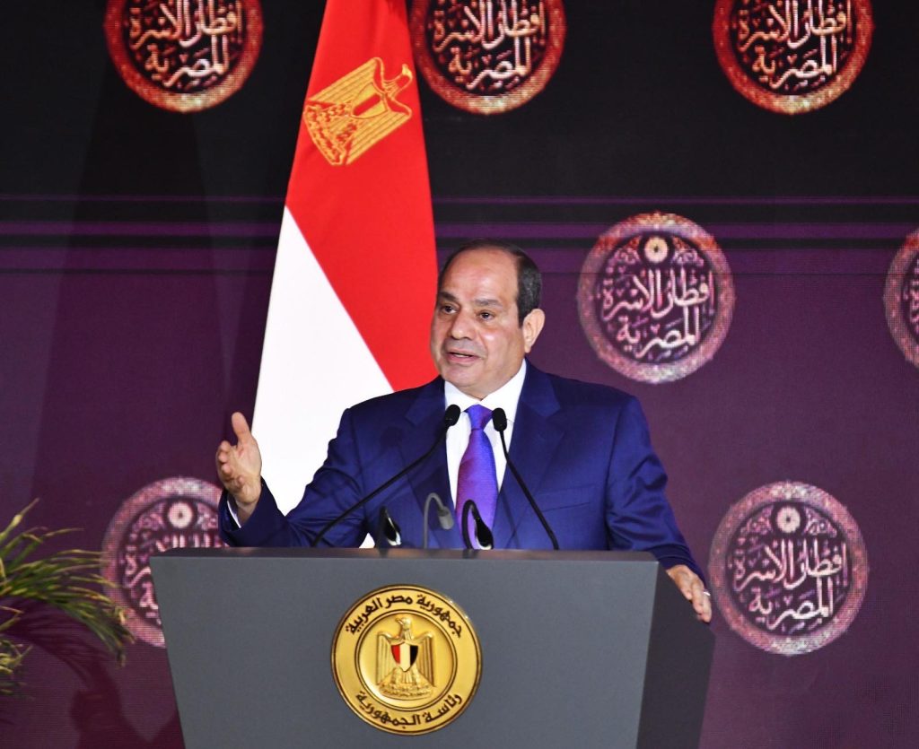 محطة مصر نيوز - الرئيس عبد الفتاح السيسي يُشارك في حفل إفطار الأسرة المصرية