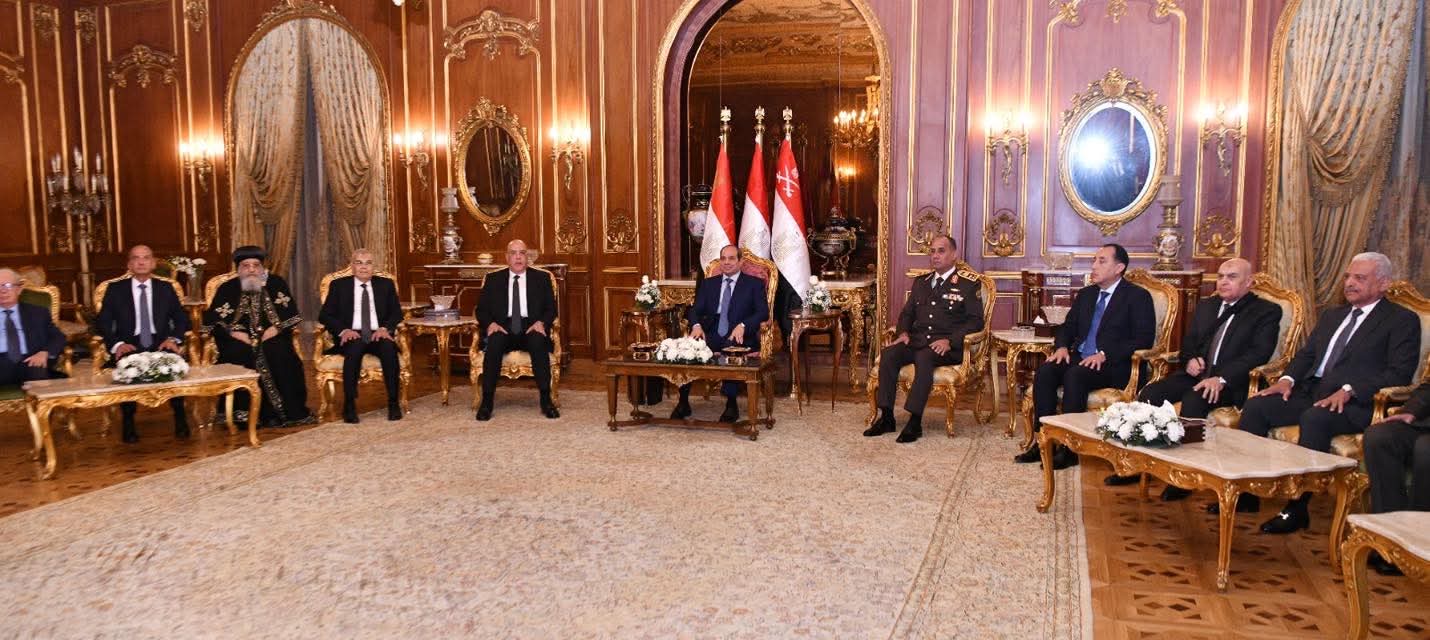 محطة مصر نيوز - الرئيس في حفل إفطار القوات المسلحة: اطمئنوا على مصر كويس.. محدش بفضل الله يقدر يقترب من هذا البلد