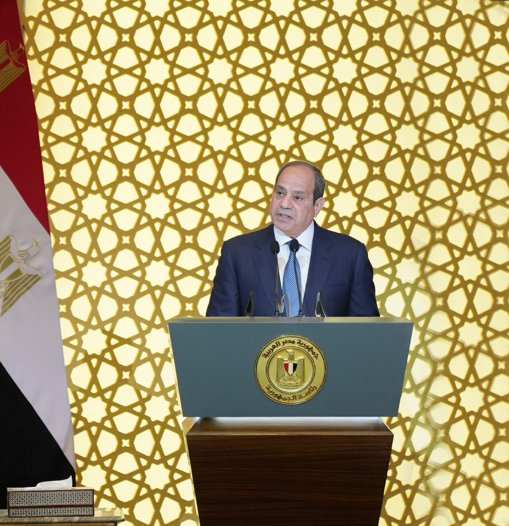 محطة مصر نيوز - الرئيس عبد الفتاح السيسي يشهد احتفال وزارة الأوقاف بليلة القدر