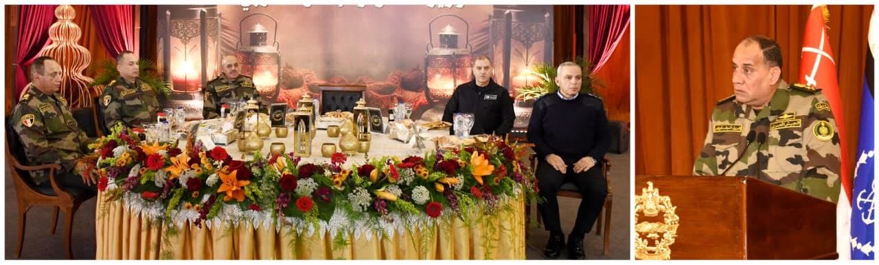 محطة مصر نيوز - وزير الدفاع والإنتاج الحربى يلتقى مقاتلى القوات الجوية ويشاركهم تناول وجبة الإفطار