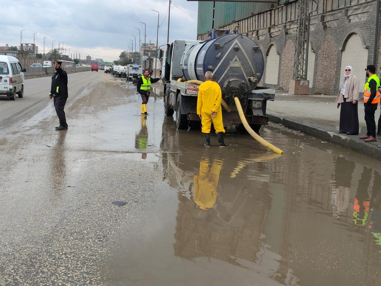 محطة مصر نيوز - لسوء الأحوال الجوية.. الداخلية تدفع بسيارات الإغاثة والأوناش والدراجات النارية بمختلف المناطق
