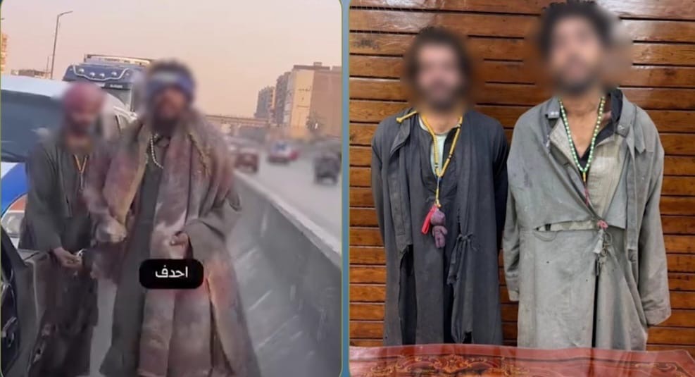 ملابس رثة وحجارة للترهيب.. امن القليوبية يكشف حيلة متهمين لاستجداء السائقين أخبار مصر - ملابس رثة وحجارة للترهيب.. امن القليوبية يكشف حيلة متهمين لاستجداء السائقين