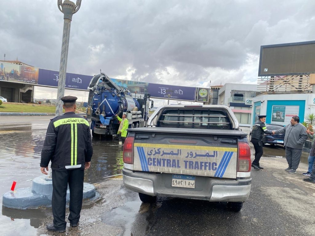 محطة مصر نيوز - لسوء الأحوال الجوية.. الداخلية تدفع بسيارات الإغاثة والأوناش والدراجات النارية بمختلف المناطق