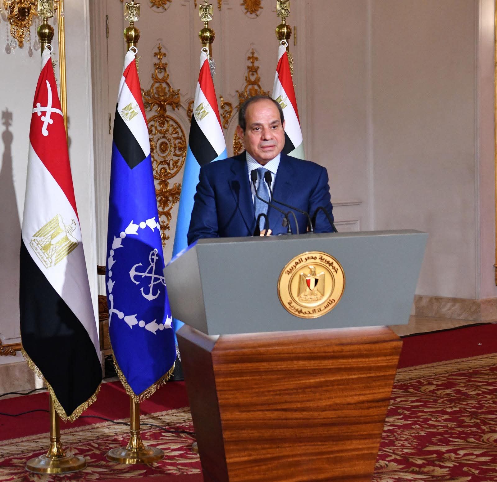 محطة مصر نيوز - الرئيس في حفل إفطار القوات المسلحة: اطمئنوا على مصر كويس.. محدش بفضل الله يقدر يقترب من هذا البلد