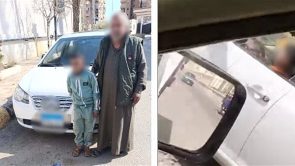أبوه بيعلمه السواقة.. الداخلية تكشف ملابسات مقطع فيديو لصغير 8 سنوات يقود سيارة ملاكي بالسويس أخبار مصر - أبوه بيعلمه السواقة.. الداخلية تكشف ملابسات مقطع فيديو لصغير 8 سنوات يقود سيارة ملاكي بالسويس