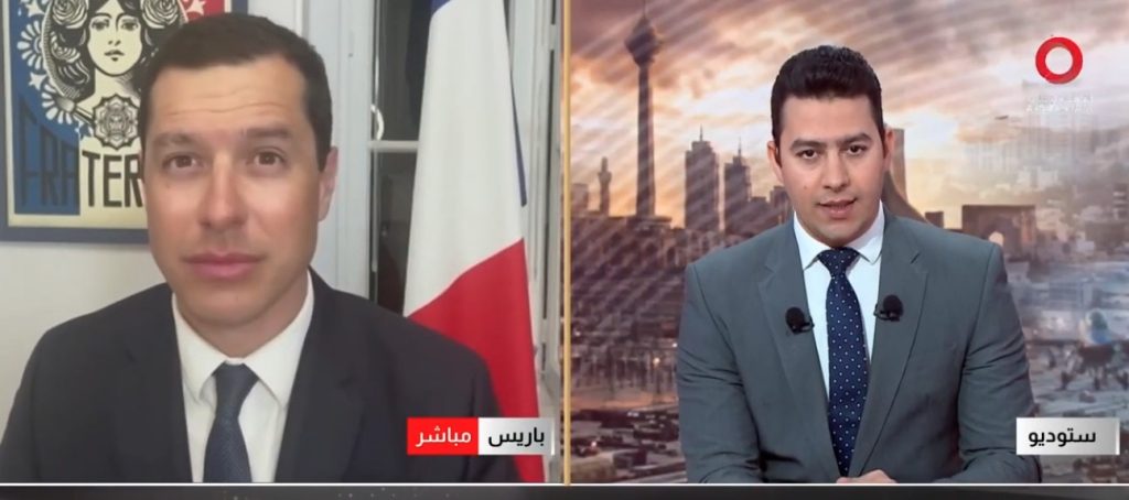 متحدث الخارجية الفرنسية: تسعى لفتح نافذة دبلوماسية وخفض التصعيد الإقليمي أخبار مصر - متحدث الخارجية الفرنسية: تسعى لفتح نافذة دبلوماسية وخفض التصعيد الإقليمي