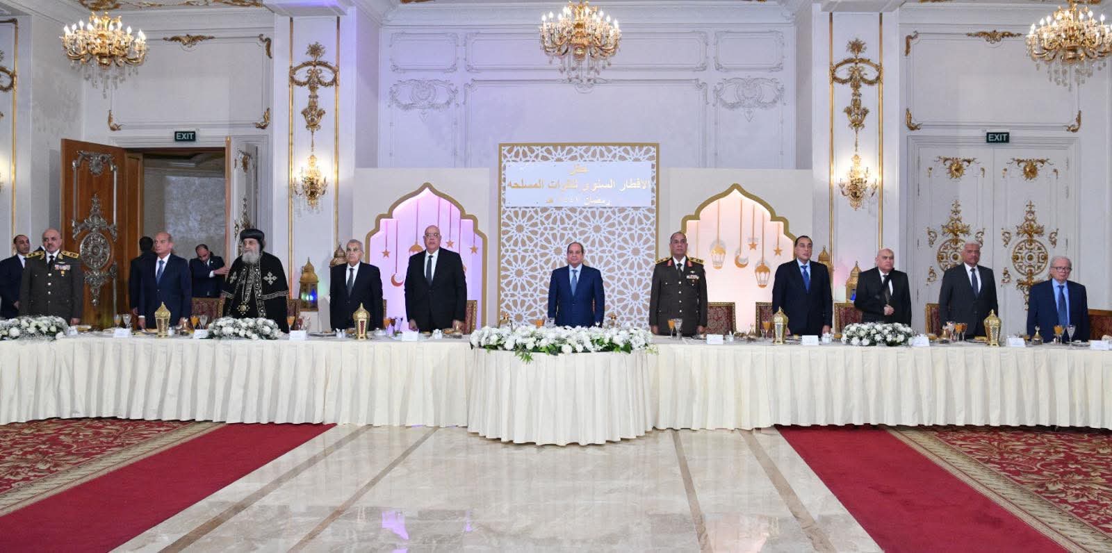 محطة مصر نيوز - الرئيس في حفل إفطار القوات المسلحة: اطمئنوا على مصر كويس.. محدش بفضل الله يقدر يقترب من هذا البلد