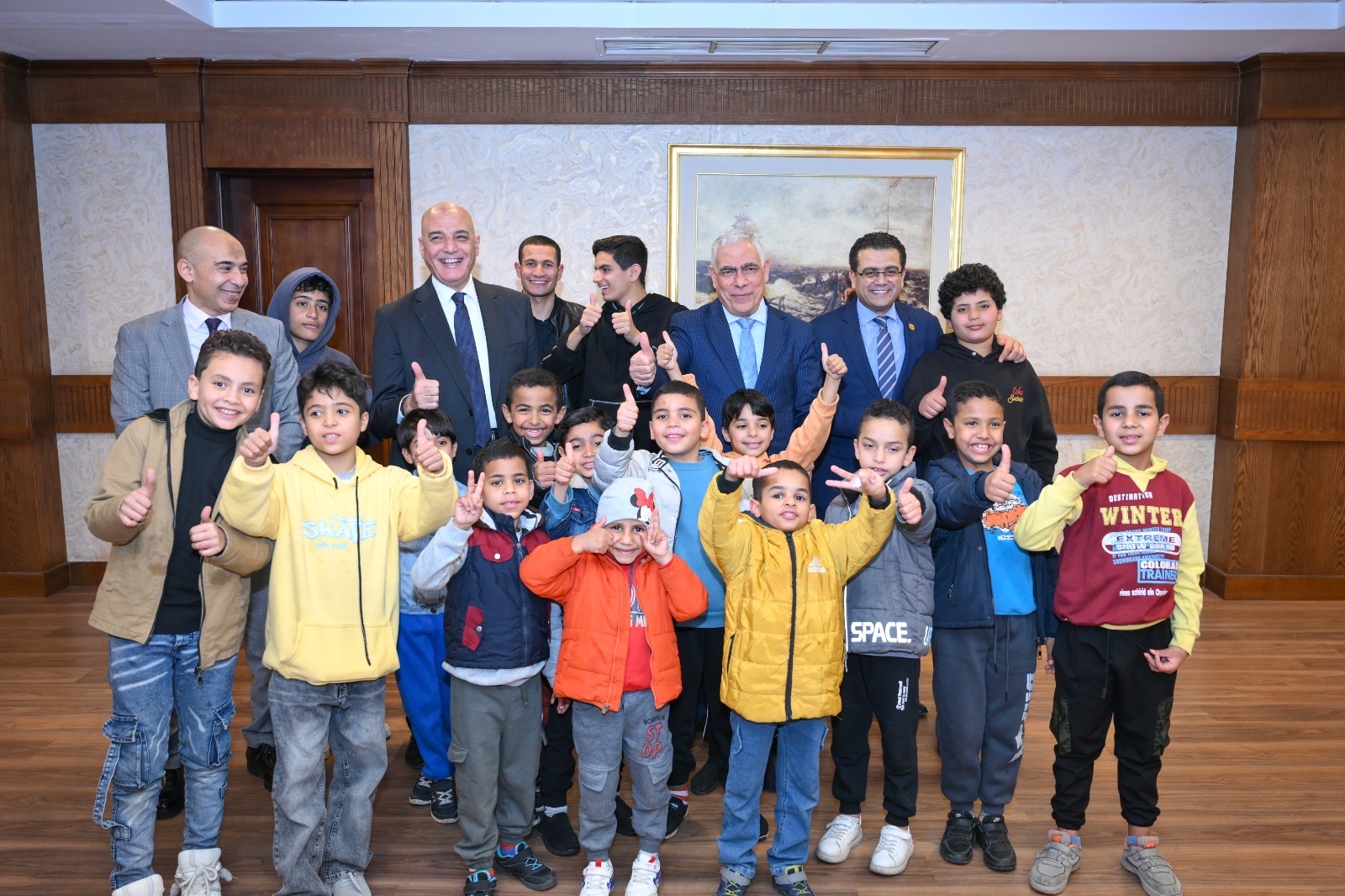 محطة مصر نيوز - النائب العام يستقبل عددًا من أطفال مستشفى 57957 على مأدبة إفطار شهر رمضان المبارك