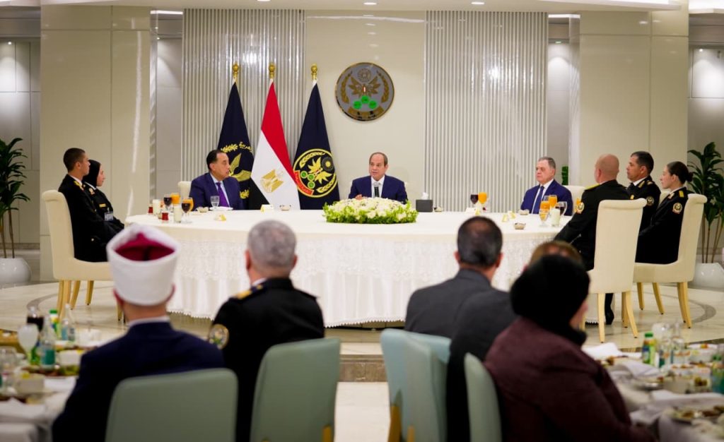 محطة مصر نيوز - الرئيس عبد الفتاح السيسي يُشارك حفل إفطار أكاديمية الشرطة