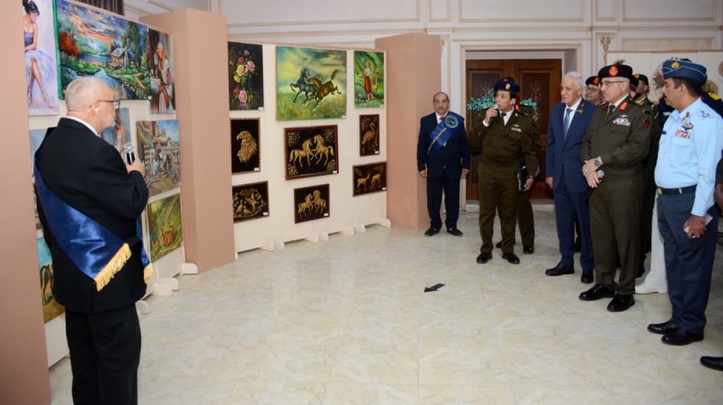 محطة مصر نيوز - القوات المسلحة تنظم معرضاً فنياً ومهرجاناً رياضياً بمناسبة ذكرى يوم الشهيد
