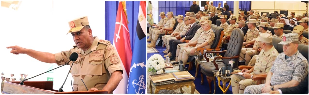 محطة مصر نيوز - وزير الدفاع والإنتاج الحربي يشهد تنفيذ المرحلة الرئيسية للمشروع التكتيكى بجنود «بدر 2026» بالذخيرة الحية