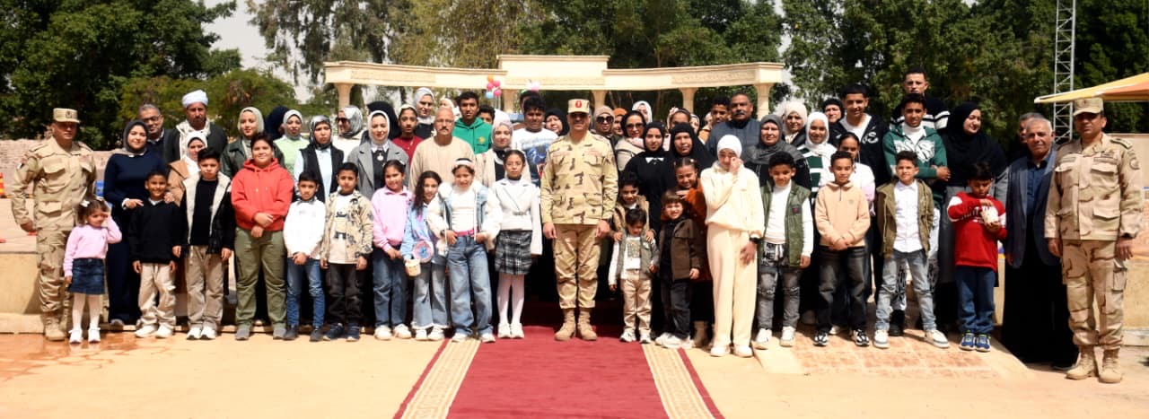 محطة مصر نيوز - الجيوش الميدانية والمناطق العسكرية تفتح أبوابها للاحتفال مع أطفال مصر بيوم اليتيم