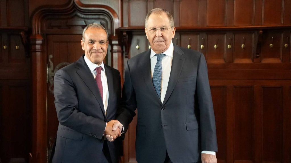 محطة مصر نيوز - وزير الخارجية ونظيره الروسي يبحثان في موسكو سبل تطوير العلاقات الثنائية