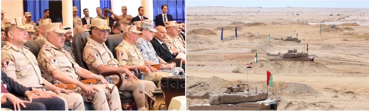 محطة مصر نيوز - وزير الدفاع والإنتاج الحربي يشهد تنفيذ المرحلة الرئيسية للمشروع التكتيكى بجنود «بدر 2026» بالذخيرة الحية