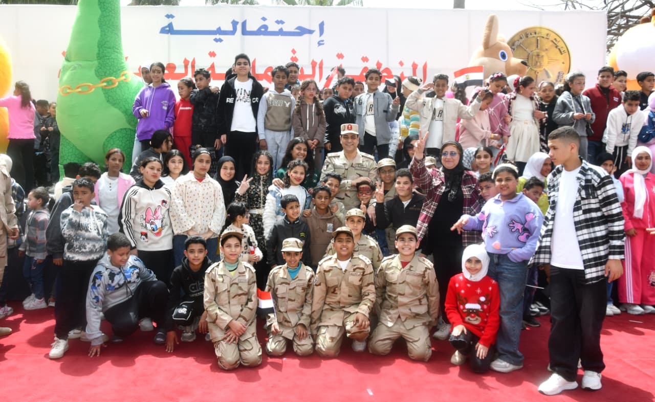 محطة مصر نيوز - الجيوش الميدانية والمناطق العسكرية تفتح أبوابها للاحتفال مع أطفال مصر بيوم اليتيم