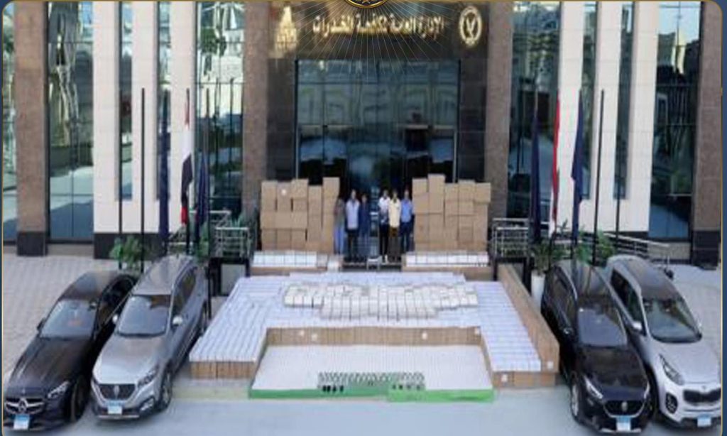 محطة مصر نيوز - ضربة أمنية كبرى.. إحباط تهريب 10 ملايين قرص مخدر ومنشط بالقاهرة والجيزة