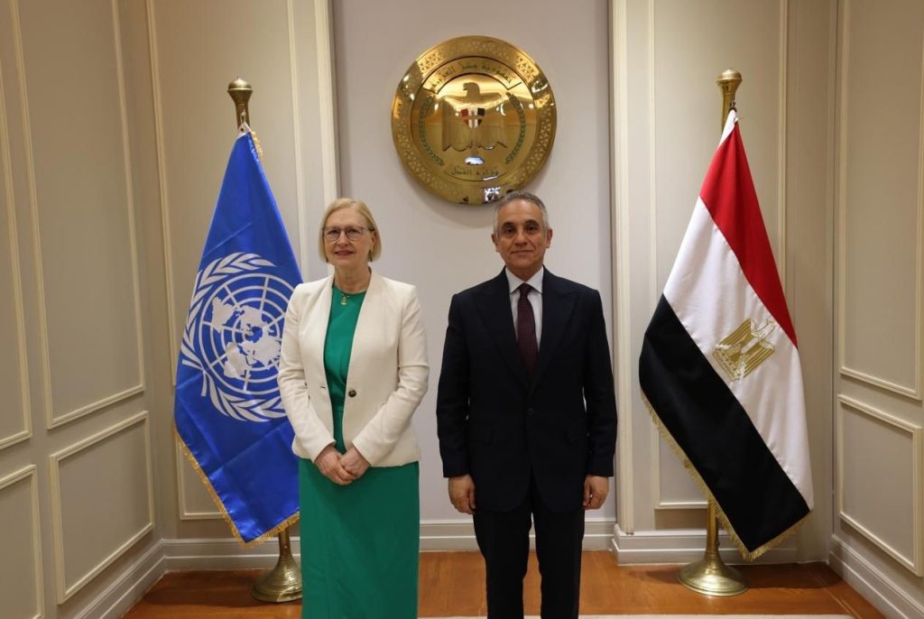 محطة مصر نيوز - وزير العدل يبحث مع مساعد الأمين العام للأمم المتحدة لدعم بناء السلام سبل تعزيز التعاون في مجالات سيادة القانون