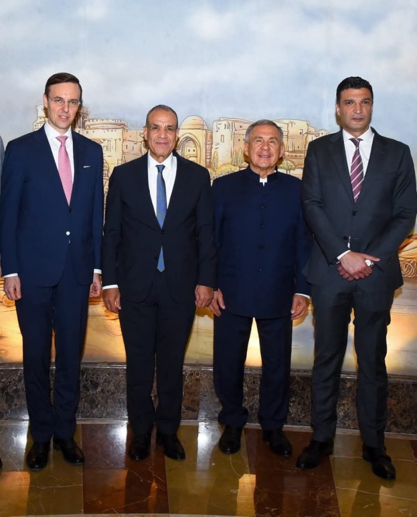 محطة مصر نيوز - لبحث تعزيز التعاون الثنائي.. وزير الخارجية يلتقي رئيس جمهورية تتارستان