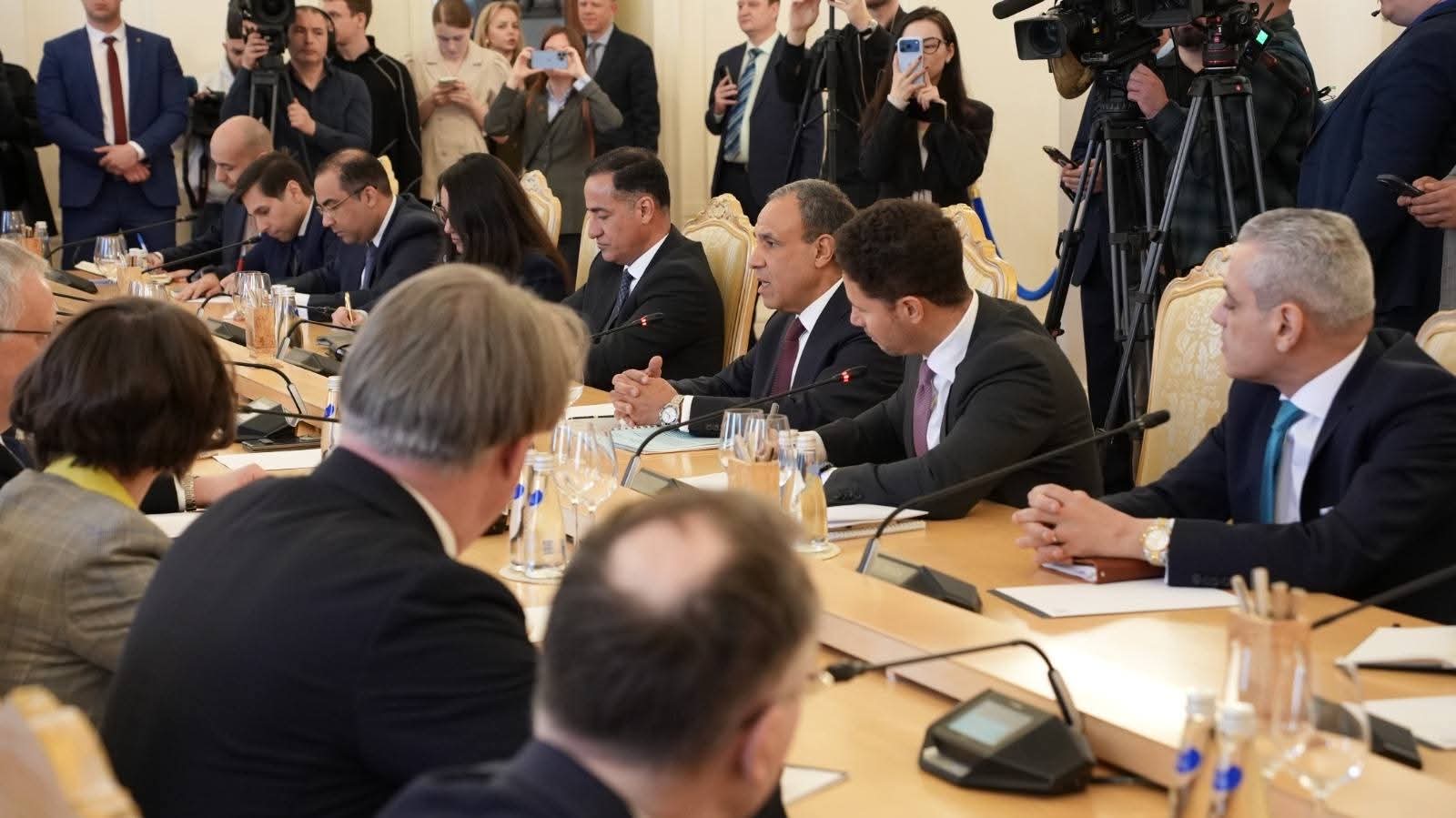 محطة مصر نيوز - وزير الخارجية ونظيره الروسي يبحثان في موسكو سبل تطوير العلاقات الثنائية