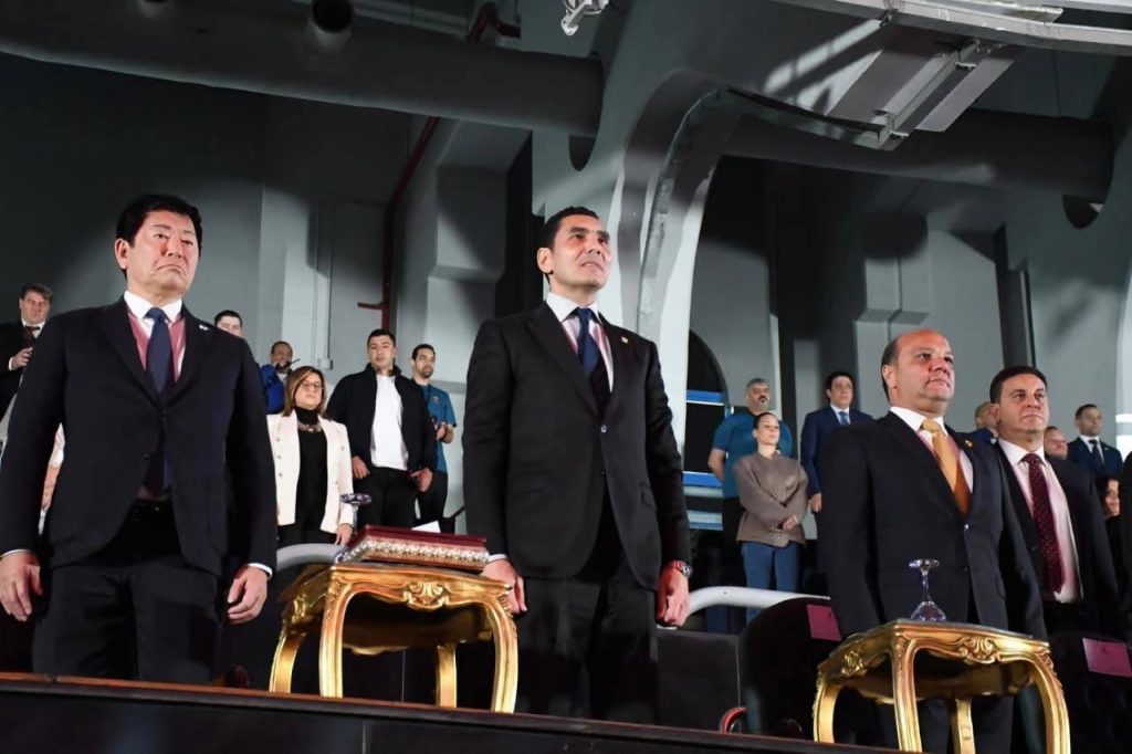 محطة مصر نيوز - وزير الشباب والرياضة يفتتح بطولة كأس العالم للجمباز الفني بحضور رئيس الاتحاد الدولي للجمباز