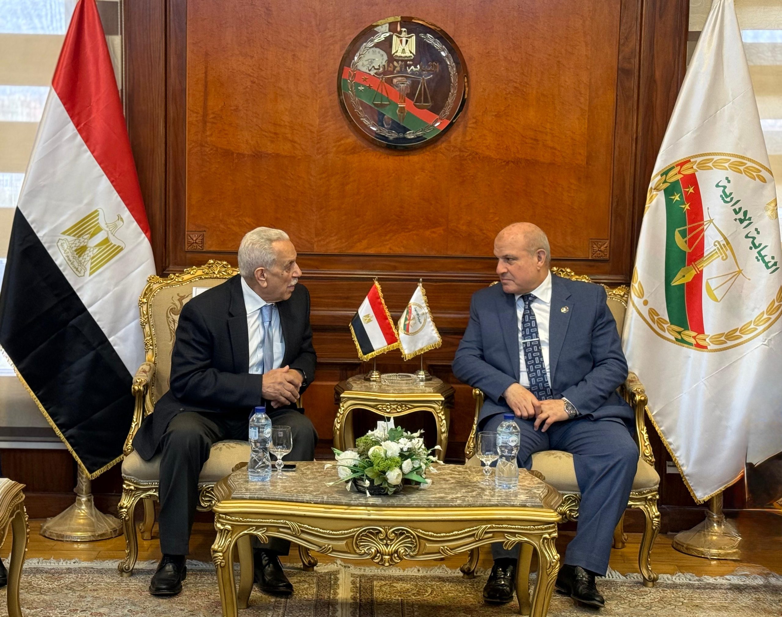 محطة مصر نيوز - بروتوكول تعاون بين النيابة الإدارية والمحكمة العربية للتحكيم